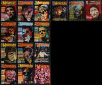 2x0362 LOT OF 15 FAMOUS MONSTERS MAGAZINES BETWEEN #204 & #287 1990s-2000s great cover art + cool articles!