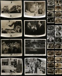 2x0660 LOT OF 51 COLOR & BLACK & WHITE 8X10 STILLS 1950s-1970s scenes from a variety of movies!