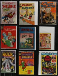 2x0265 LOT OF 9 MISCELLANEOUS COMIC BOOKS 1960s-2000s Herbie, Nancy & Sluggo, Jetsons & more!