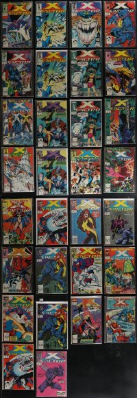 2x0196 LOT OF 30 X-FACTOR COMIC BOOKS 1980s The Fall of the Mutants, Judgement War & more!