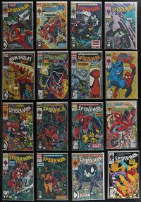 2x0216 LOT OF 18 SPIDER-MAN COMIC BOOKS 1990s The Lizard, Hobgoblin, Wolverine, Thanos & more!