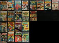 2x0208 LOT OF 21 DC COMIC BOOKS 1970s Batman, Superman, Beowulf, Sandman, Strange Sports & more!