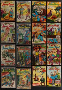 2x0226 LOT OF 16 JIMMY OLSEN COMIC BOOKS 1960s the adventures of Superman's Pal!