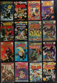 2x0229 LOT OF 16 DC COMICS FIRST ISSUES COMIC BOOKS 1970s Swamp Thing, Kobra, Bomba & more!