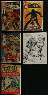 2x0330 LOT OF 5 CHARLTON COMIC BOOKS 1970s Beyond the Grave, Many Ghosts of Dr. Graves, E-Man