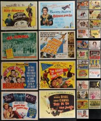 2x0162 LOT OF 31 TITLE CARDS 1940s-1960s great images from a variety of different movies!