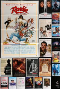 2x0073 LOT OF 31 FOLDED ONE-SHEETS 1960s-1980s great images from a variety of different movies!