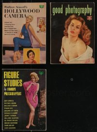 2x0688 LOT OF 3 PHOTOGRAPHY BOOKS 1960s Hollywood Camera, Good Photography, Figure Studies!