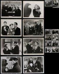 2x0678 LOT OF 18 MALTESE FALCON RE-RELEASE 8X10 STILLS R1960s Humphrey Bogart, Mary Astor, Lorre!