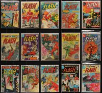 2x0194 LOT OF 33 FLASH COMIC BOOKS 1970s Dr. Fate, DC Comics, The Fastest Man Alive!