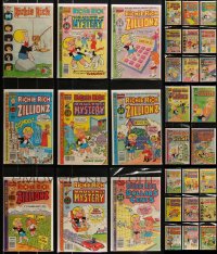 2x0195 LOT OF 31 RICHIE RICH COMIC BOOKS 1970s The Poor Little Rich Boy, Harvey Comics!