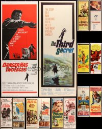 2x0871 LOT OF 20 UNFOLDED INSERTS 1950s-1960s great images from a variety of different movies!