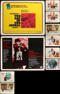 2x0793 LOT OF 14 UNFOLDED HALF-SHEETS 1960s-1970s great images from a variety of movies!