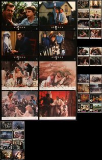 2x0149 LOT OF 52 LOBBY CARDS 1970s-2000s complete & incomplete sets from a variety of movies!