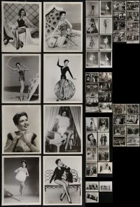 2x0661 LOT OF 51 ANN MILLER 8X10 STILLS 1950s-1960s great scenes & portraits showing her legs!
