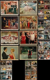 2x0663 LOT OF 49 COLOR 8X10 STILLS 1950s-1960s great scenes from a variety of different movies!