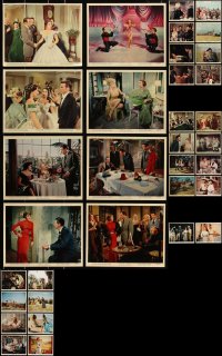 2x0662 LOT OF 50 COLOR 8X10 STILLS 1950s great scenes from a variety of different movies!