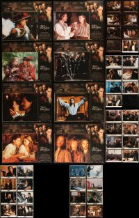 2x0153 LOT OF 47 MOSTLY 1990s-2000s LOBBY CARDS 1990s-2000s complete sets from a variety of movies!