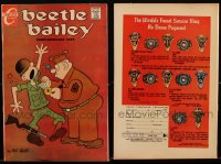 2x0193 LOT OF 280 BEETLE BAILEY COMIC BOOKS 1970 Mort Walker, reprint for Cerebral Palsy Association!