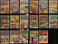 2x0221 LOT OF 17 ARCHIE COMICS COMIC BOOKS 1960s-1970s Jughead, Riverdale High, Sabrina & more!