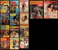 2x0365 LOT OF 14 1970S ENGLISH PHOTOPLAY MOVIE MAGAZINES 1970s filled with great images & articles!