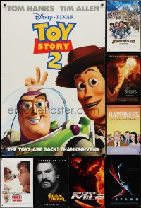 2x0984 LOT OF 14 UNFOLDED MOSTLY DOUBLE-SIDED 27X40 ONE-SHEETS 1990s-2000s cool movie images!