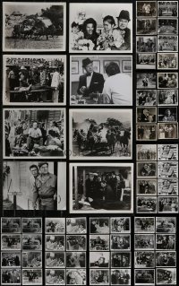2x0711 LOT OF 91 REPRO PHOTOS 1980s great scenes from a variety of classic Hollywood movies!