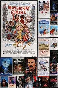2x0051 LOT OF 51 FOLDED ONE-SHEETS 1970s-1990s great images from a variety of different movies!