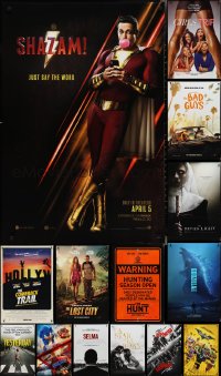 2x0972 LOT OF 20 UNFOLDED DOUBLE-SIDED 27X40 ONE-SHEETS 2010s-2020s a variety of cool movie images!