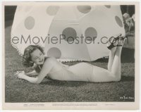 2y1777 CHARGE OF THE LIGHT BRIGADE candid 8x10 still 1936 Olivia De Havilland in sexy swimsuit!