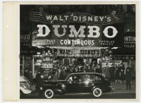 2y1806 DUMBO 8x11 key book still 1941 crowds at Broadway Theatre in New York's Times Square