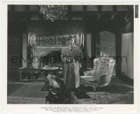 2y1914 THIS GUN FOR HIRE 8x10 still 1942 Alan Ladd wearing hat & trench coat with gun drawn in den!