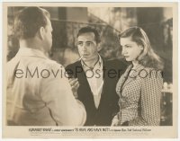 2y1918 TO HAVE & HAVE NOT 8x10.25 still 1944 Humphrey Bogart & sexy Lauren Bacall by Walter Sande!