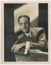 2y1926 WILLIAM POWELL 8x10 still 1930s great posed portrait of the leading man early in his career!