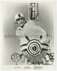 2y1929 YOU ONLY LIVE TWICE 8x10 still R1971 great c/u of Sean Connery as James Bond in gyrocopter!