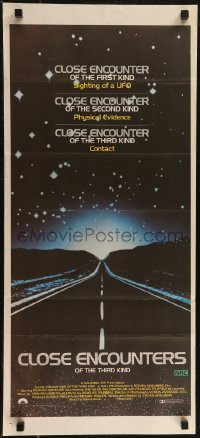 2y0471 CLOSE ENCOUNTERS OF THE THIRD KIND Aust daybill 1977 Steven Spielberg sci-fi classic!