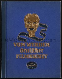 2y0275 VOM WERDEN DEUTSCHER FILMKUNST DER STUMME FILM German softcover book 1935 blank w/o plates!