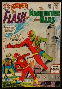 2y0530 BRAVE & THE BOLD #56 comic book November 1964 The Flash and The Manhunter from Mars!