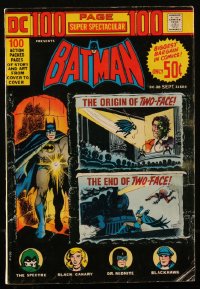 2y0532 DC 100 PAGE SUPER SPECTACULAR #DC-20 comic book September 1973 Nick Cardy art of Batman!