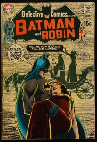 2y0535 DETECTIVE COMICS #403 comic book September 1970 great Neal Adams cover art of Batman & Robin!