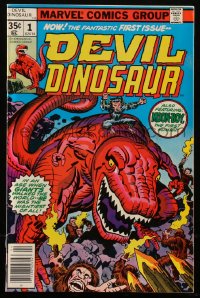 2y0537 DEVIL DINOSAUR #1 comic book April 1978 also featuring Moon-Boy, the first human, 1st issue!