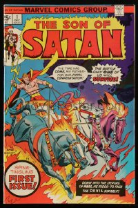 2y0563 SON OF SATAN #1 comic book December 1975 art by Gil Kane & Mike Espositi, first issue!