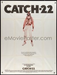 2y0043 CATCH 22 French 1p 1970 completely different image of Alan Arkin hanging from flight harness!