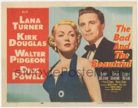 2y0953 BAD & THE BEAUTIFUL TC 1953 Vincente Minnelli directed, sexy Lana Turner and Kirk Douglas!