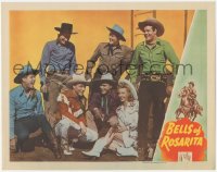 2y1098 BELLS OF ROSARITA LC 1945 Roy Rogers, Dale Evans & cowboy friends all laughing together!