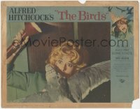 2y1101 BIRDS LC #2 1963 Alfred Hitchcock, best super close up of Tippi Hedren attacked by bird!