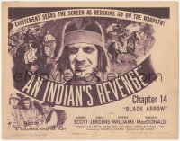 2y0958 BLACK ARROW chapter 14 TC 1944 Columbia cowboy serial, An Indian's Revenge!