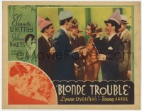 2y1105 BLONDE TROUBLE Other Company LC 1937 five guys play song for pretty good girl Eleanor Whitney!