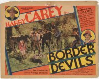 2y0962 BORDER DEVILS TC 1932 Harry Carey, Kathleen Collins, Gabby Hayes, western, ultra rare!