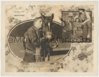 2y1108 BREED OF MEN LC 1919 William S. Hart gambled his horse away, cool western image, rare!